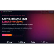Resume Matcher — AI Resume and Job Description Comparison Platform